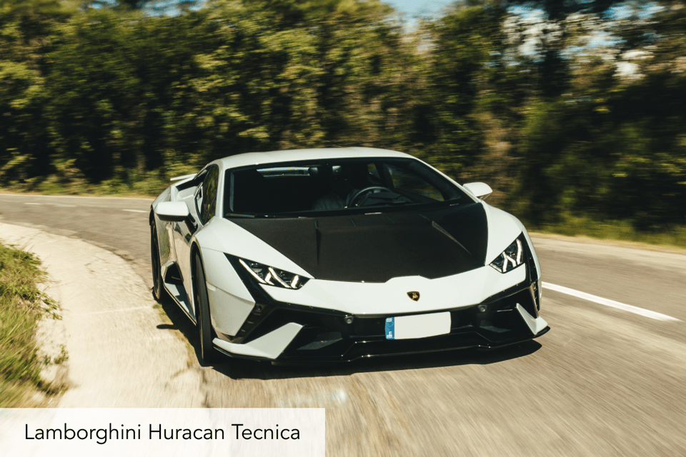 40min Supercar Driving Experience - Old Montjuïc F1 Circuit - What you might drive: supercar lineup, model swaps, and upgrades