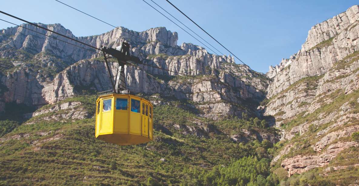 Aeri de Montserrat Cable Car Ticket - Aeri de Montserrat: The Quick Way Up a Famous Mountain