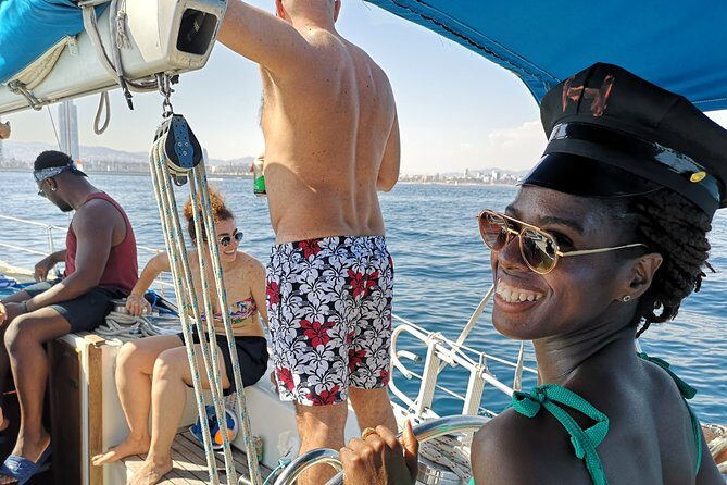 Authentic Barcelona Sailing Tour with Swim & Drinks - The Swim Moment: Mediterranean Water Time with Snorkeling Gear
