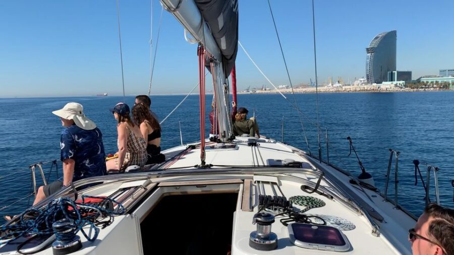 Barcelona: 2-Hour Sailboat Tour with Paddle Boarding - Learning a bit of sailing (without turning it into homework)
