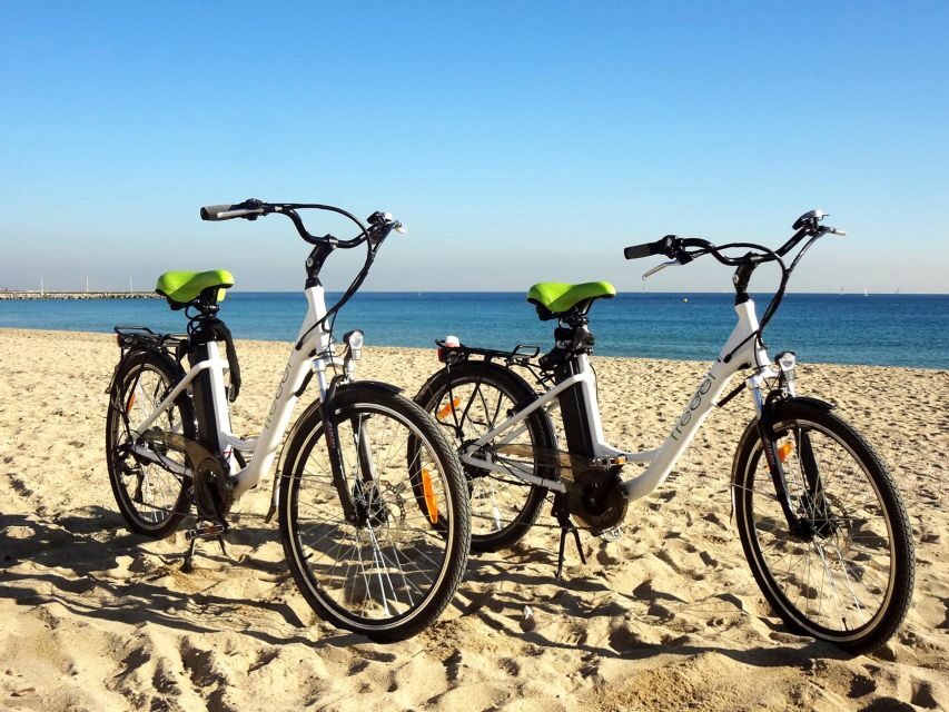 Barcelona 3 Hour Daily Electric Bike Tour - Sagrada Familia from the outside: what to look for