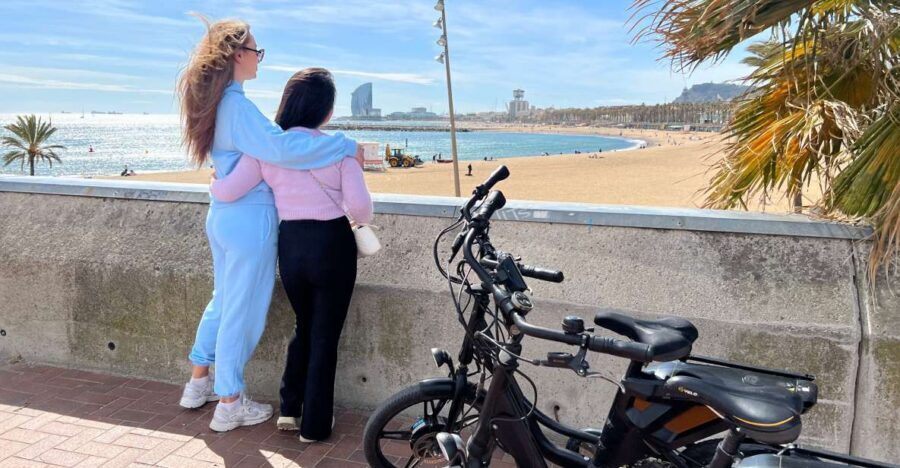 Barcelona: 3-Hour Montjuic Mountain E-Bike Guided Tour - Where you start on Carrer de Rull and how the tour gets rolling