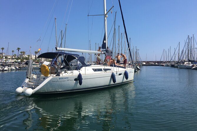 Barcelona 3-hour Private Boat Trip - Diagonal Mar and the modern shoreline feel