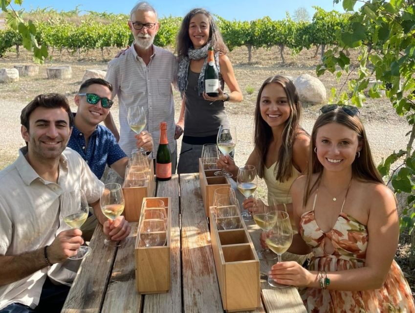 Barcelona: 3 Penedes Wineries with Hotel Pick-up and Lunch - Stop 1: A biodynamic winery where cava is explained step by step