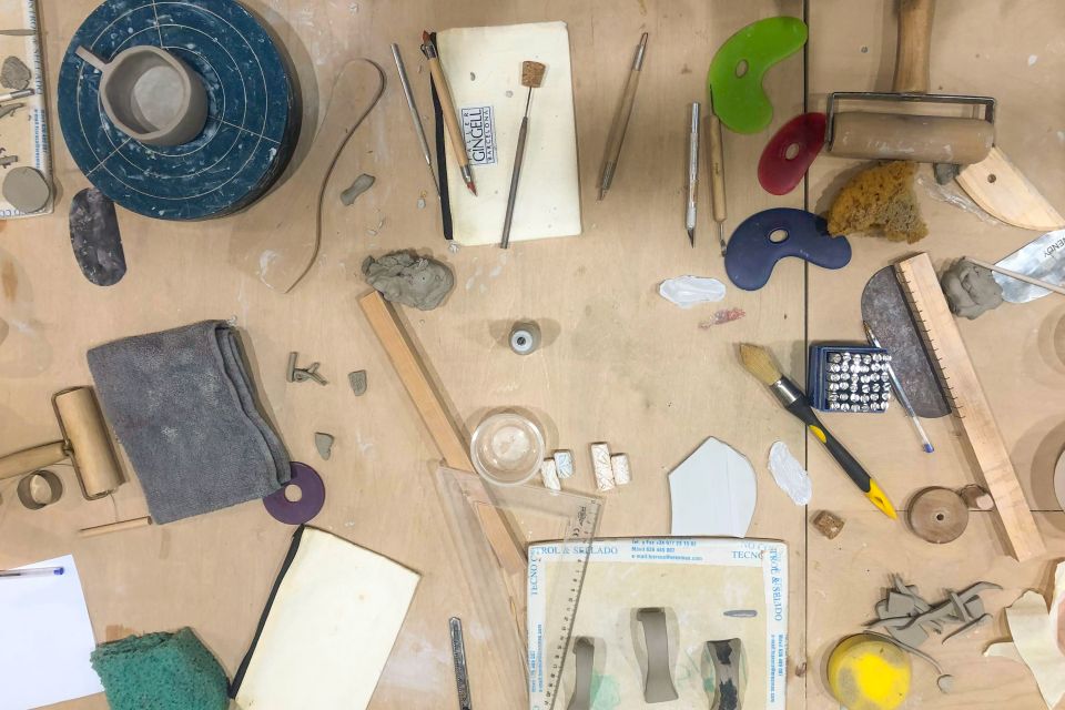 Barcelona: Artisan Ceramic Cup or Vase Making Workshop - Tools, textures, and the craft bits you can explain later