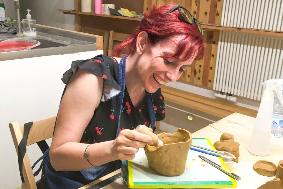 Barcelona: Artisan Ceramic Cup or Vase Making Workshop - Take it home: pick up later, mail it, or grab a finished piece