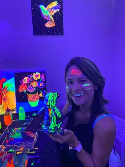 Barcelona: Bear-brick Fluorescent Painting | Wine and Art - Price and Value: Is $47 a Fair Deal?