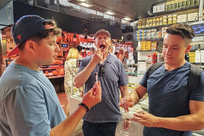 Barcelona Bike And Food Experience - El Born / La Ribera: narrow lanes on a bike, then a market tasting