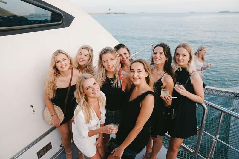 Barcelona: Brunch Boat Party with Drinks and DJ - Food: croissants and the egg-and-bacon roll that actually fills you