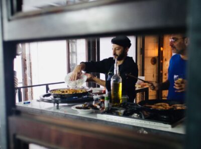 Barcelona: Catalan Paella Cooking Class - Inside the restored kitchen: what small-group means
