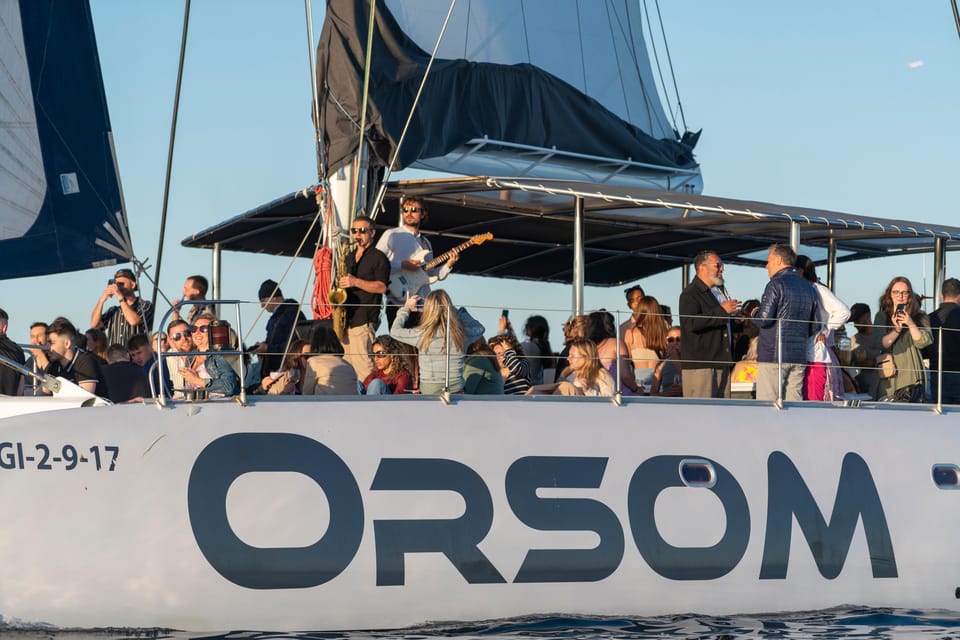 Barcelona: Catamaran Cruise with optional Live Jazz Music - Key highlights