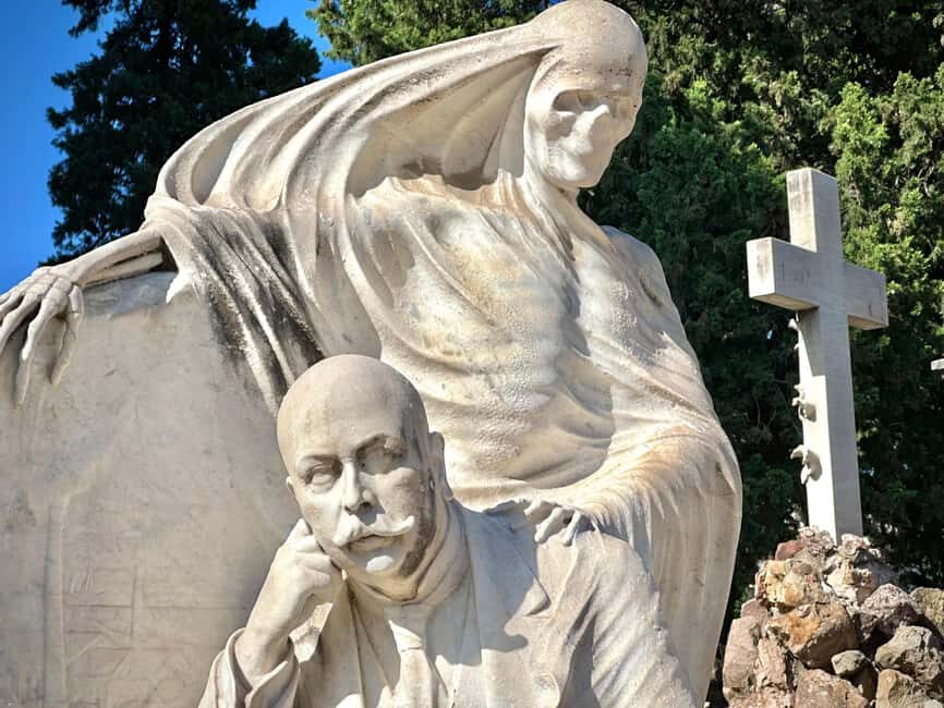 Barcelona: Cemetery Tour - Gothic Graves & Local History - What you’ll actually see: Gothic graves, angel sculptures, and symbolic stone