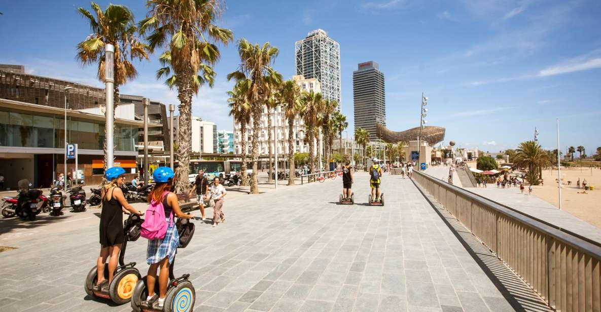 Barcelona: City Highlights Guided Segway Tour - Plaça dels Traginers and the Roman Wall stop: the city’s old layer in 10 minutes