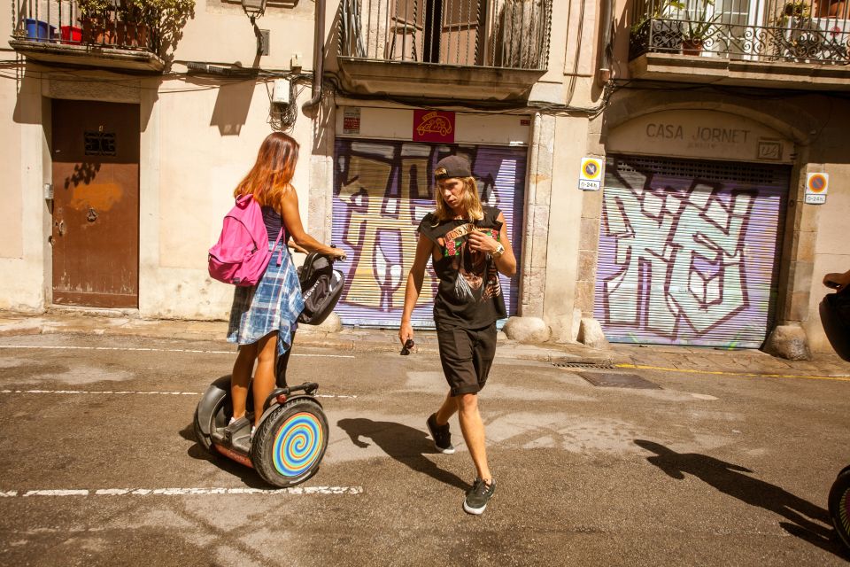 Barcelona: City Highlights Guided Segway Tour - Olympic Port terrace: a bigger view than you get just rolling by