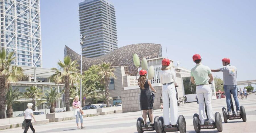 Barcelona: City Highlights Segway Tour - Where You Start: Jardins de Les Tres Xemeneies and the Segway Lesson
