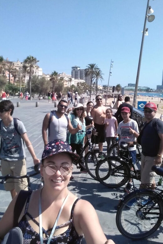 Barcelona: Coastline E-Bike and Wine Tasting Tour - Starting near Plaça Reial: meeting up, bikes, and what to bring