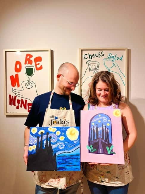 Barcelona: Create your own souvenir! Wine, Paint and Music! - Where this fits in your Barcelona plans