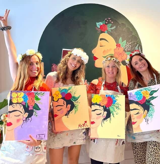 Barcelona: Create your own souvenir! Wine, Paint and Music! - Small tips to get better results fast