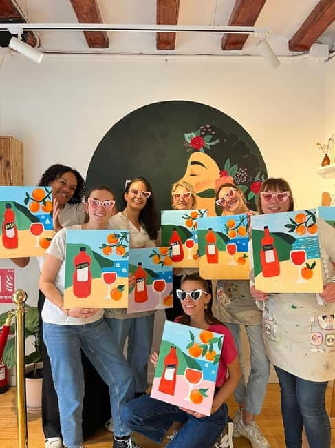 Barcelona: Create your own souvenir! Wine, Paint and Music! - What I’d watch for before you book