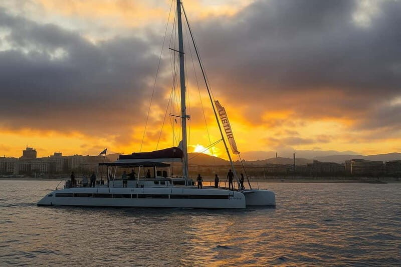 Barcelona: Daytime or Sunset Cruise with Drinks - Port Vell: the busy waterfront feel, but from a calmer angle