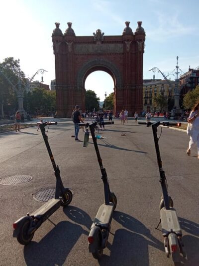 Barcelona: e-scooter and Bike tour - Montjuïc and the Cactus Park Break: Panoramic Views Without the Fuss