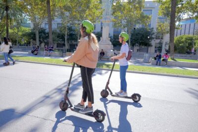 Barcelona Electric Scooter Tour - Training, helmets, and picking your ride (scooter vs Segway)
