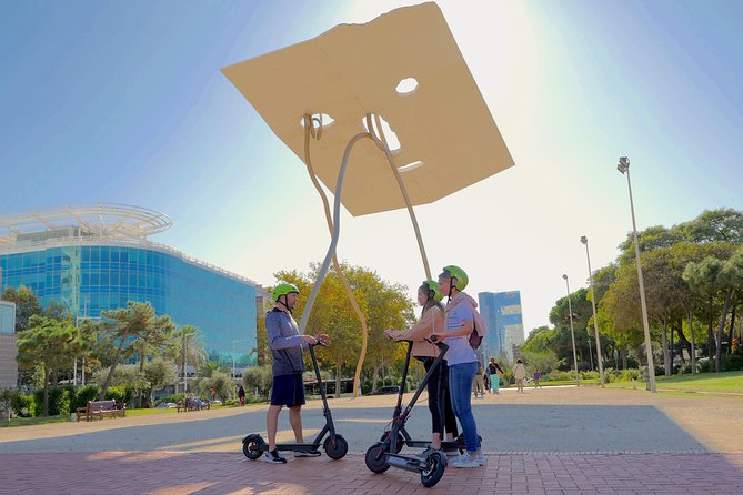 Barcelona Electric Scooter Tour - Beach views, Parc de la Ciutadella, and the city’s calmer side