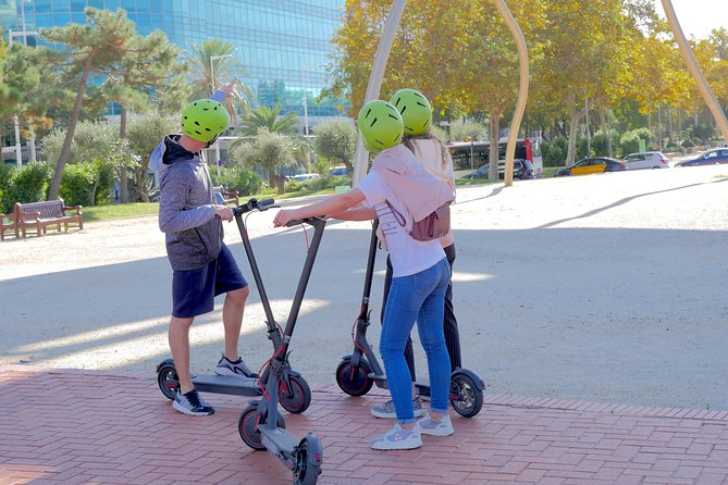Barcelona Electric Scooter Tour - Private tours can add Park Güell, Forum, and extra historic districts