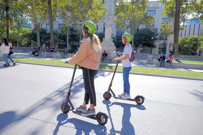 Barcelona Electric Scooter Tour - Training, helmets, and picking your ride (scooter vs Segway)