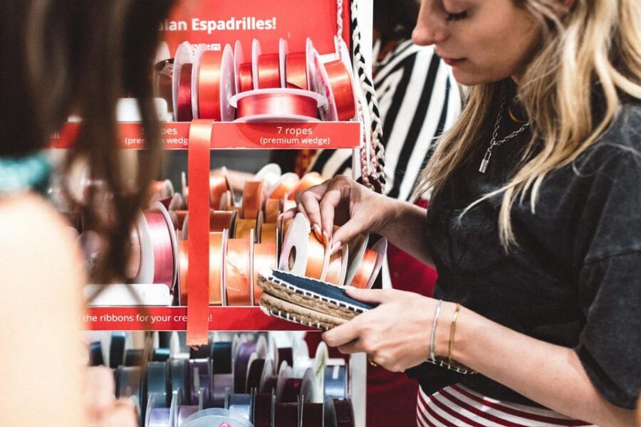 Barcelona: Espadrilles Shoe-Making Workshop - Taking your pair home: wearable souvenir, not just a photo prop