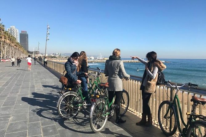 Barcelona Evening Small Group Bike Tour with Cava | with Private Option - The cava and tapas stop: a small break that changes the ride