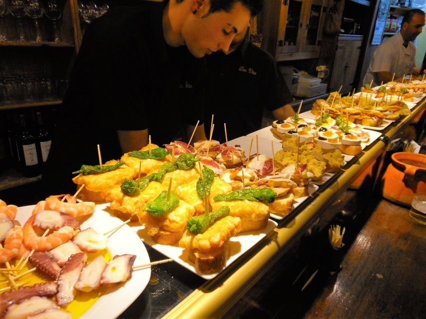 Barcelona: Evening Walking Tour in the Gaudi Area with Tapas - 4 tasting stops: how the evening’s food “story” is laid out
