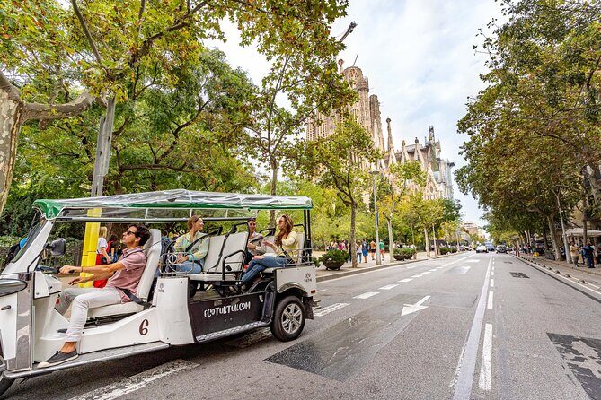 Barcelona Expert Plus Tour with Local Guide in Eco Tuk Tuk Private - Plaça Catalunya, Camp Nou, and the big-city landmarks you’ll remember