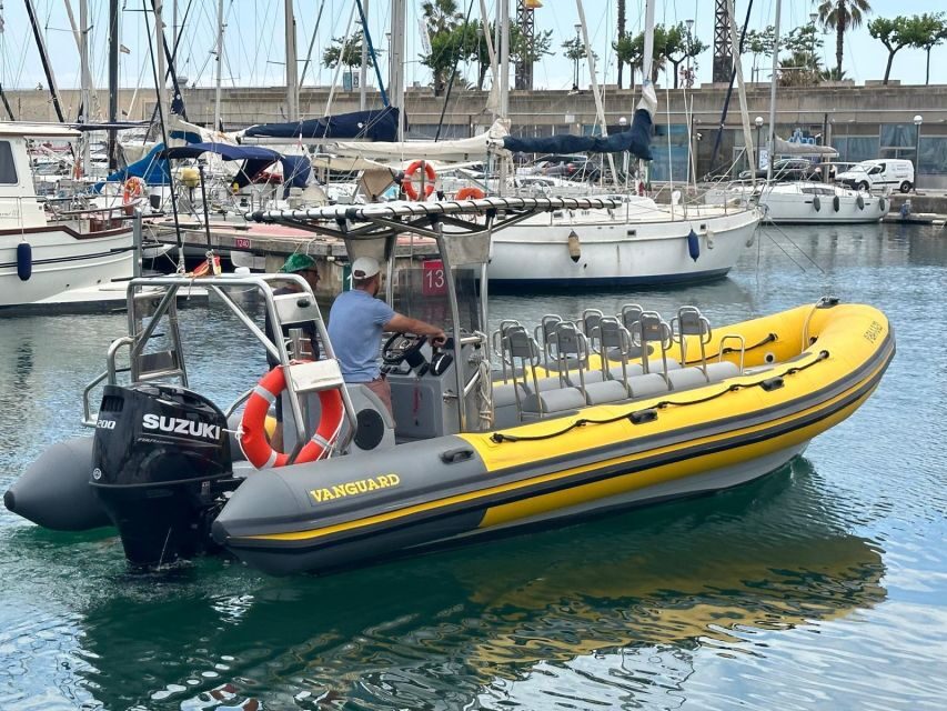 Barcelona: Fast Skyline Cruise - Port Olímpic Start: Finding Anclademia and Getting Onboard Fast