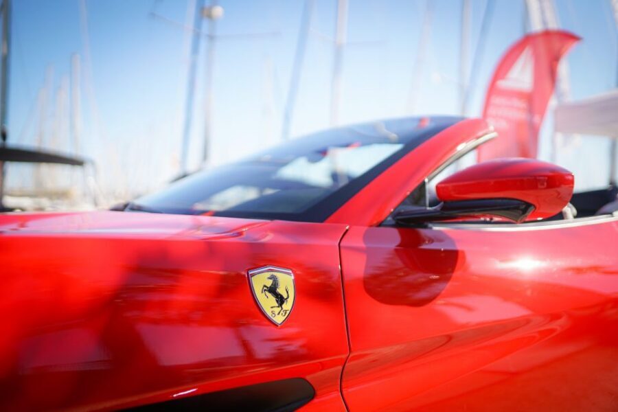 Barcelona: Ferrari Car Driving & Sailing Experience - Meeting points that matter: Port Olimpic for Bombon, and Paseo Juan de Borbón 86 for the car