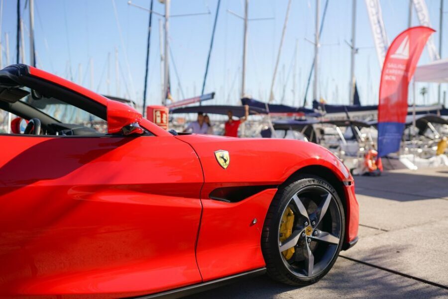 Barcelona: Ferrari Car Driving & Sailing Experience - Languages and onboard flow: you won’t be stuck guessing