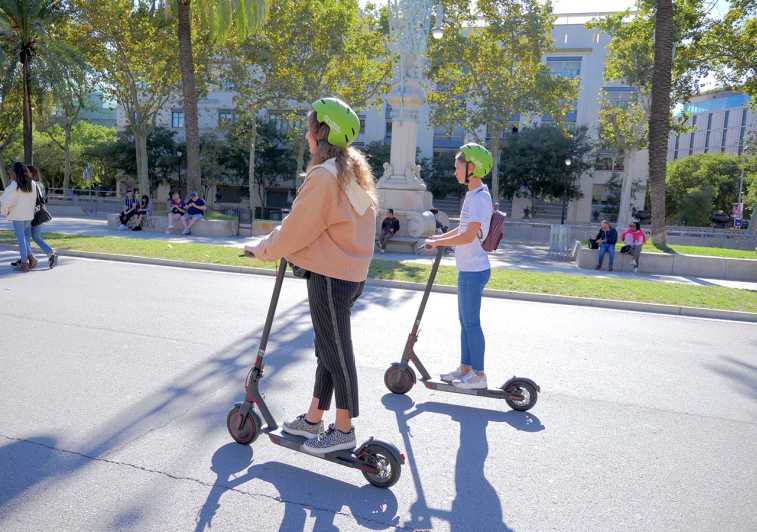 Barcelona: Gaudi Highlights Guided Tour by Electric Scooter - Starting in Plaça dels Traginers: safety first, then speed