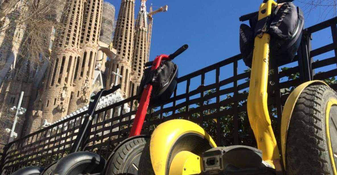 Barcelona Gaudí Segway Tour - Key things to know before you go