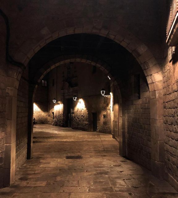Barcelona: Gothic Quarter By Night Guided Walking Tour - Jewish Quarter Alleys and the Spanish Civil War’s Scars