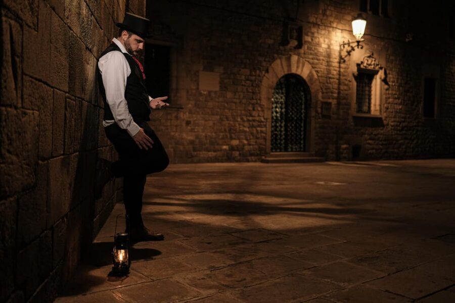Barcelona: Gothic Quarter Night Walk Mysteries and Legends - Roman walls and Barcelona Cathedral: the anchor stops