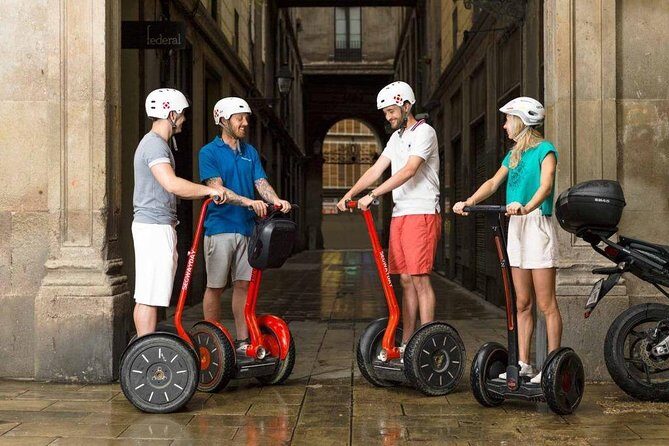 Barcelona Grand Segway Tour - Gothic Quarter to Basilica de la Mercè: old streets with a clear plan