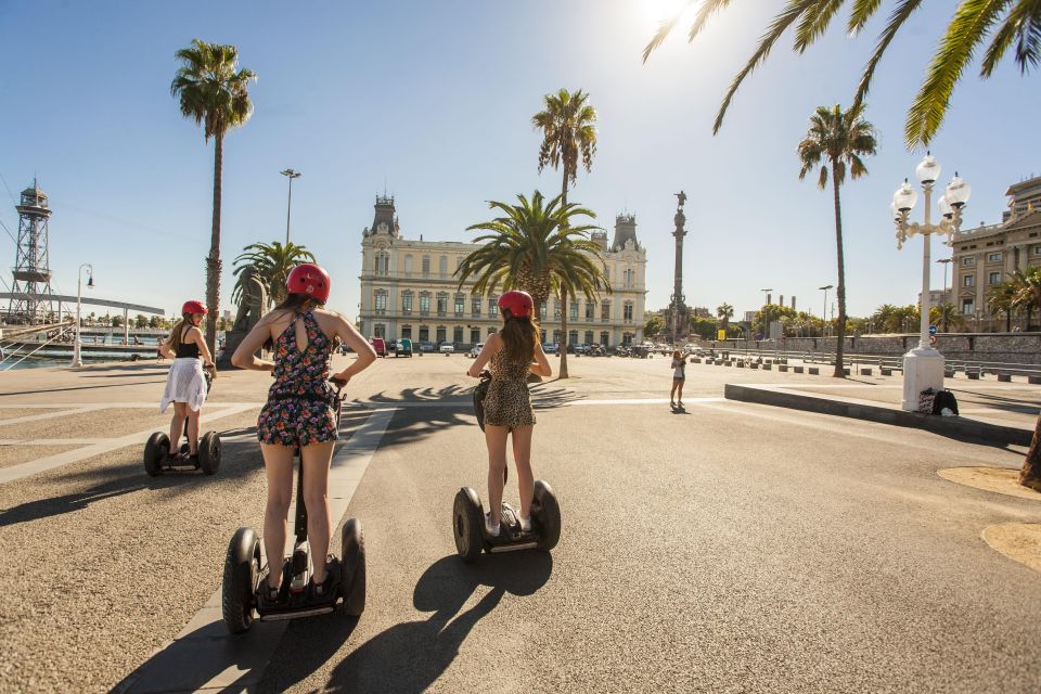 Barcelona: Guided Segway Tour - Arc de Triomf and Parc de la Ciutadella: a clean break in the route