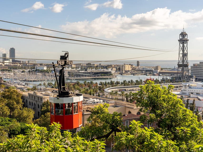 Barcelona: Guided Walking City Tour, Cable Car & Boat Ride - A Half-Day That Mixes Barcelona on Foot, Above, and Along the Harbor