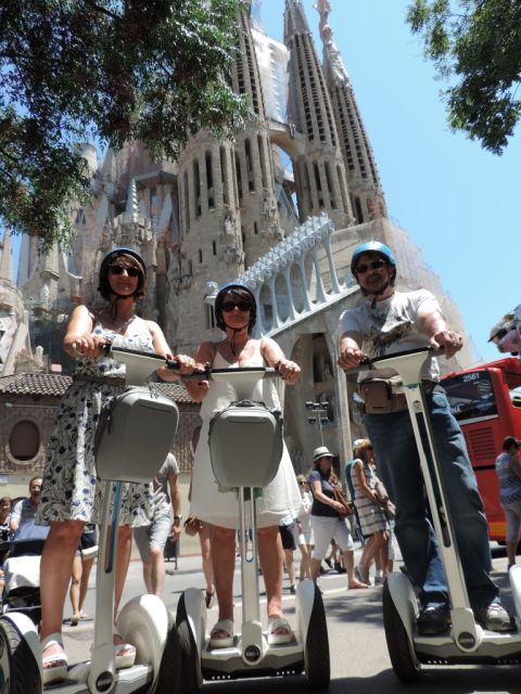 Barcelona Highlights: The Best of Gaudi On Segway - Sagrada Família: seeing the unfinished towers up close
