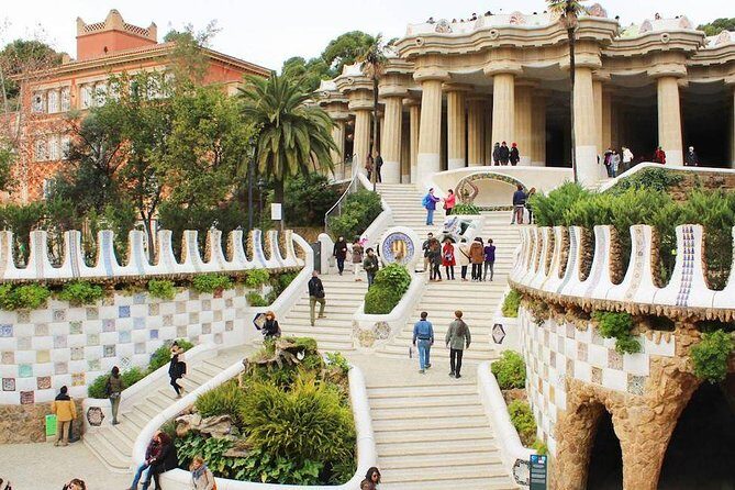 Barcelona in 1 Day: Sagrada Familia, Park Guell,Old Town & Pickup - Park Güell finishes strong with “nature math”