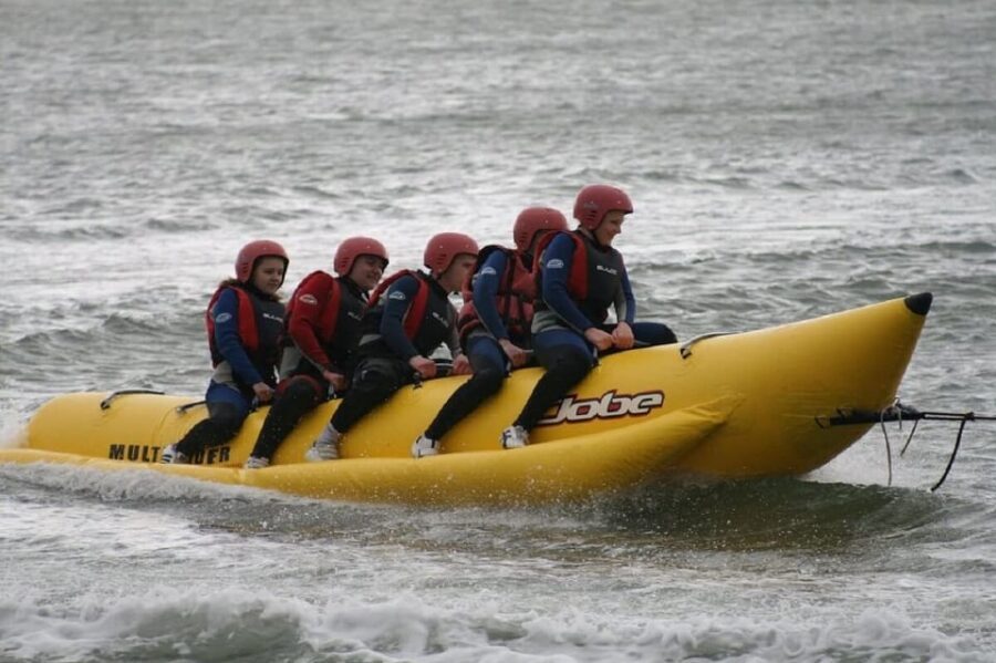 Barcelona: Inflatable Banana Boat Ride - What to Bring (So You Don’t Lose Time After the Splash)