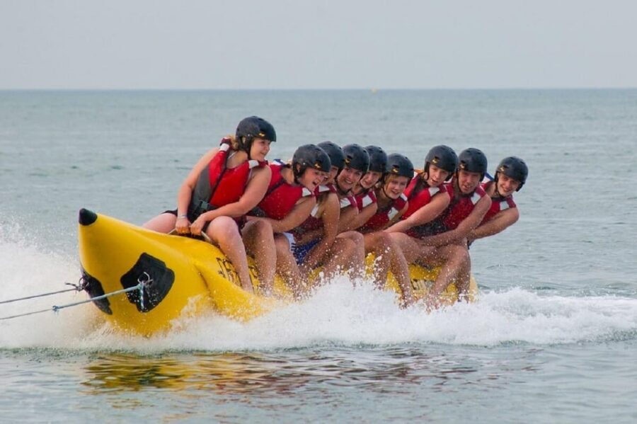 Barcelona: Inflatable Banana Boat Ride - What the 10-Minute Banana Boat Ride Feels Like (and Why It’s Worth It)