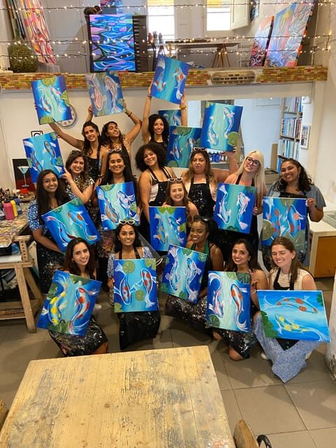Barcelona: Learn to paint, sip wine, enjoy snacks & music - Final call: should you book this paint and wine class?