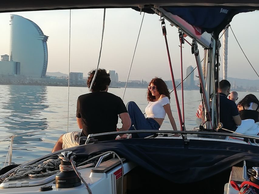 Barcelona: Luxury Private Sunset Yacht Cruise - The rhythm of the cruise: duration, music, and comfort