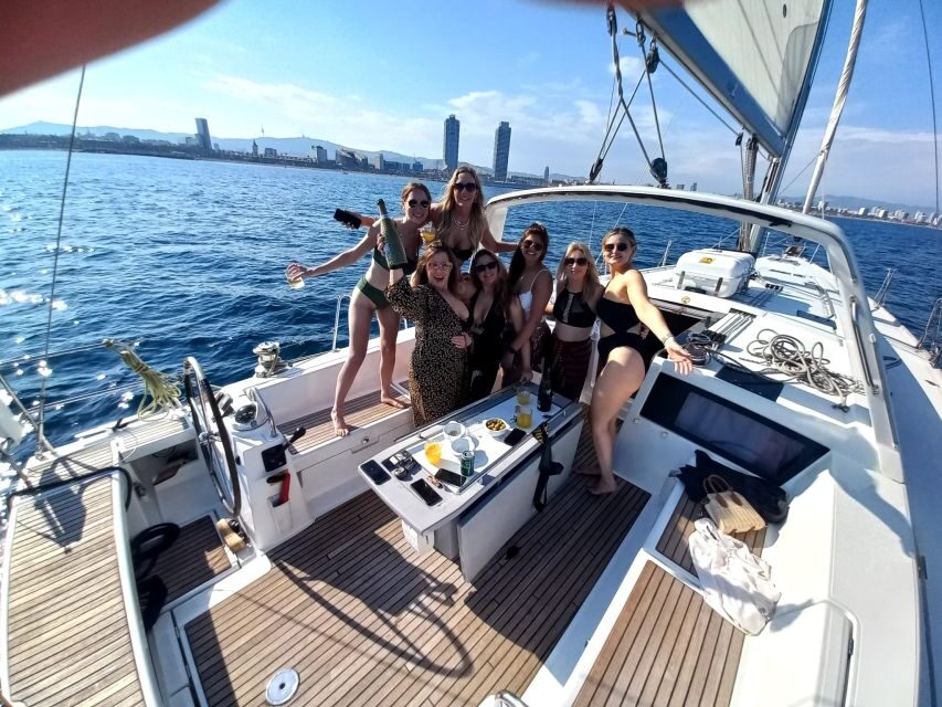 Barcelona: Luxury Private Sunset Yacht Cruise - The first 15 minutes: safety briefing, drinks, and getting settled